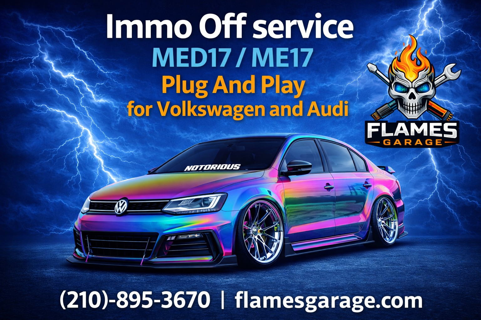 VW Audi MED17 / ME17 Immobilizer Delete IMMO OFF Programming | Mail-In ECU